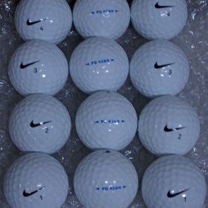 Nike Precision Distance High Golf Balls, set of 12, in excellent used condition.